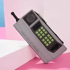 Saved by the Bell - Zack Morris Retro Cell Phone Glow in the Dark 6" Faux Leather Card Holder