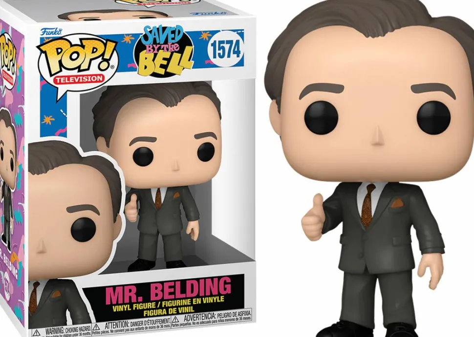 Saved by the Bell: 30th Anniversary - Mr. Belding Pop! Vinyl Figure