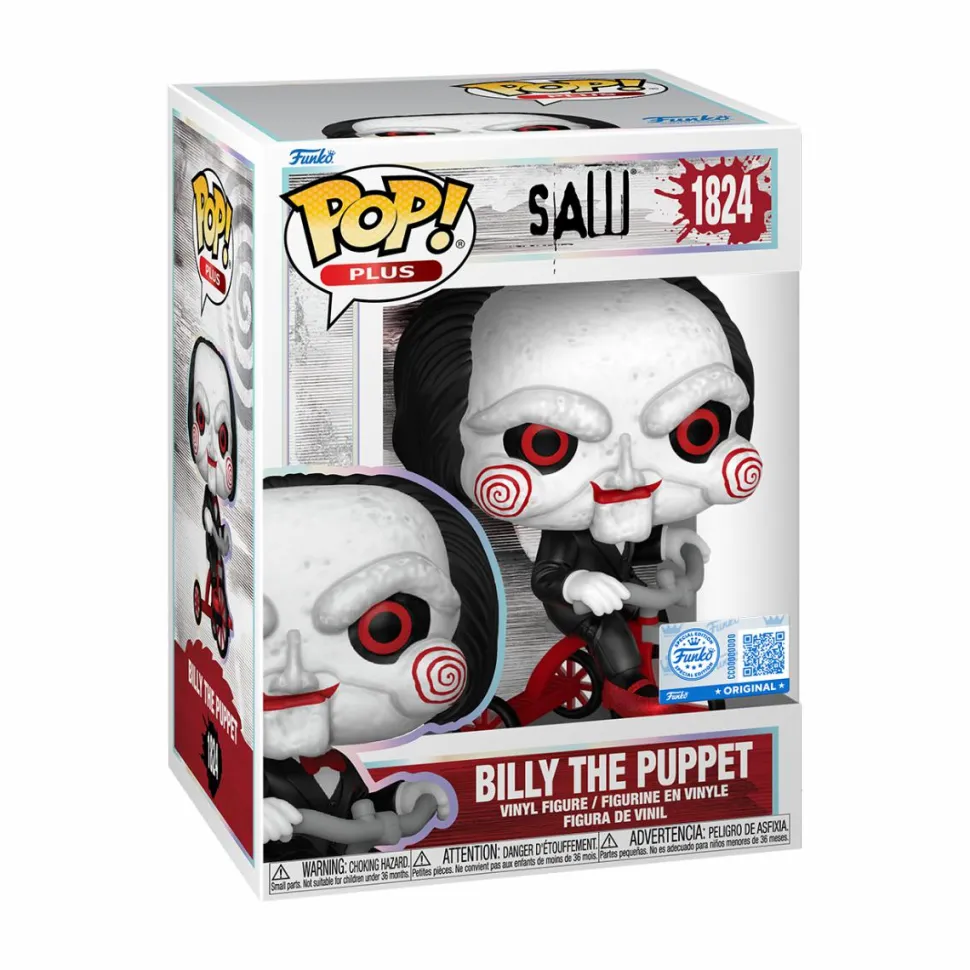 Saw - Billy on Tricycle 10th Anniversary Pop! Plus Vinyl Figure