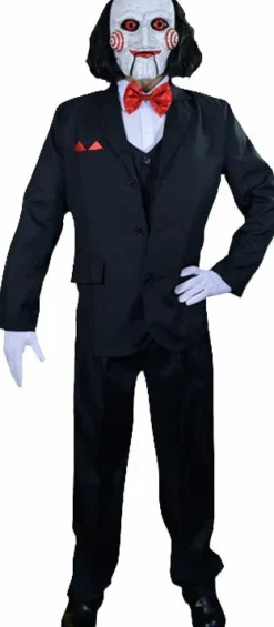 Saw - Billy the Puppet Adult Costume (One Size Fits Most)