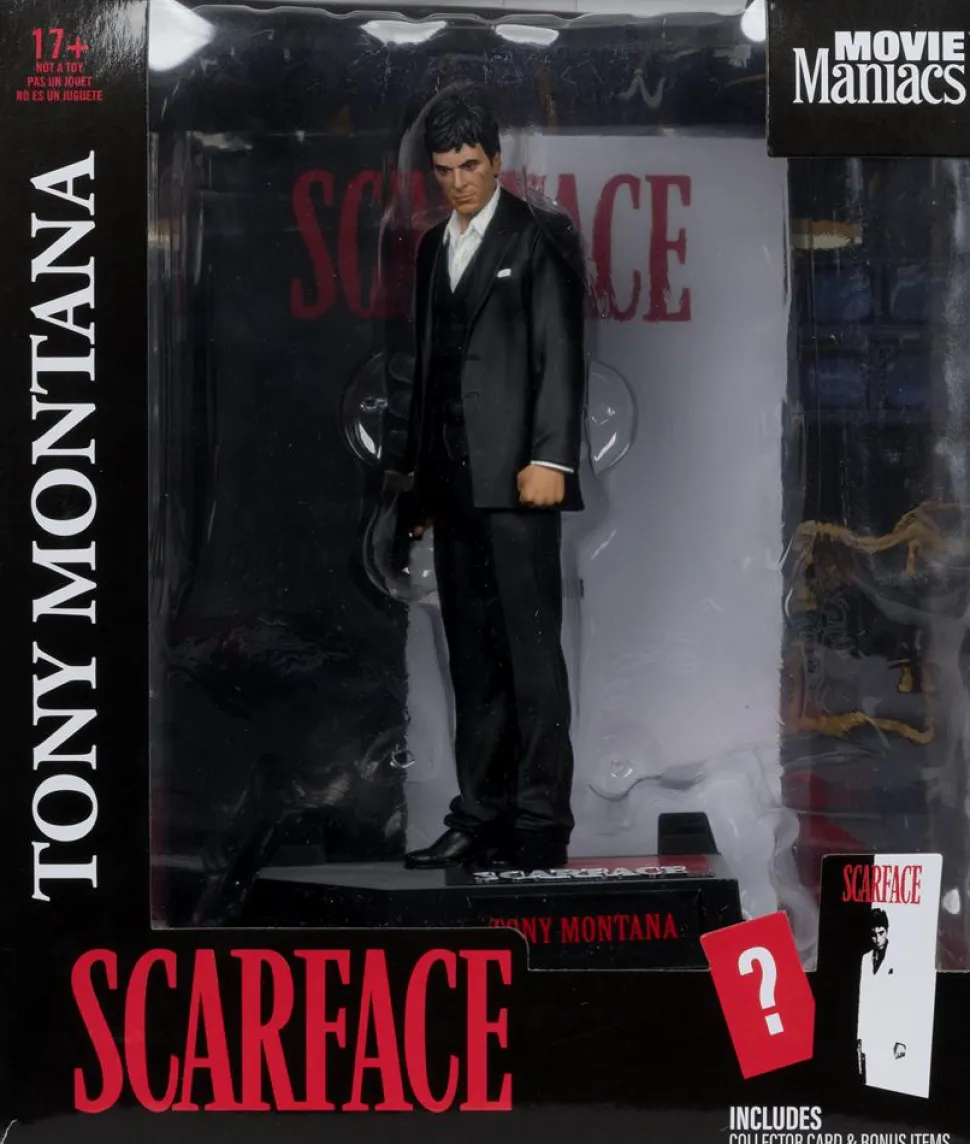 Scarface - Tony Montana Movie Maniacs 6" Scale PVC Posed Figure