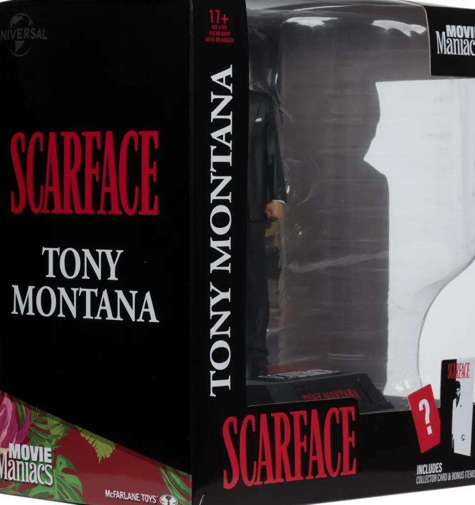 Scarface - Tony Montana Movie Maniacs 6" Scale PVC Posed Figure