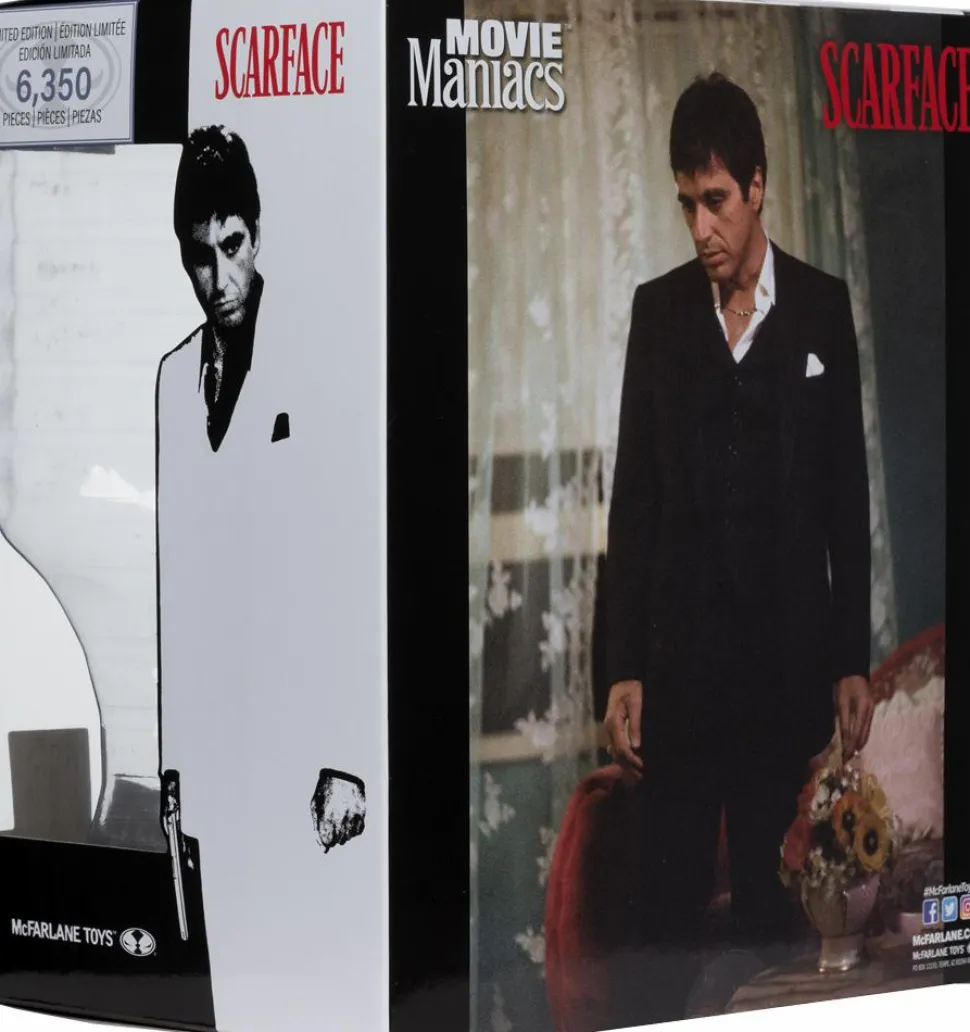 Scarface - Tony Montana Movie Maniacs 6" Scale PVC Posed Figure