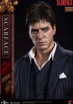 Scarface - Tony Montana (Rooted Hair Version) 1/4th Scale Statue