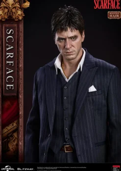 Scarface - Tony Montana (Rooted Hair Version) 1/4th Scale Statue