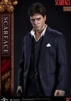 Scarface - Tony Montana (Rooted Hair Version) 1/4th Scale Statue