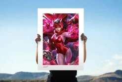 Scarlet Witch - Scarlet Witch Fine Art Print by Derrick Chew
