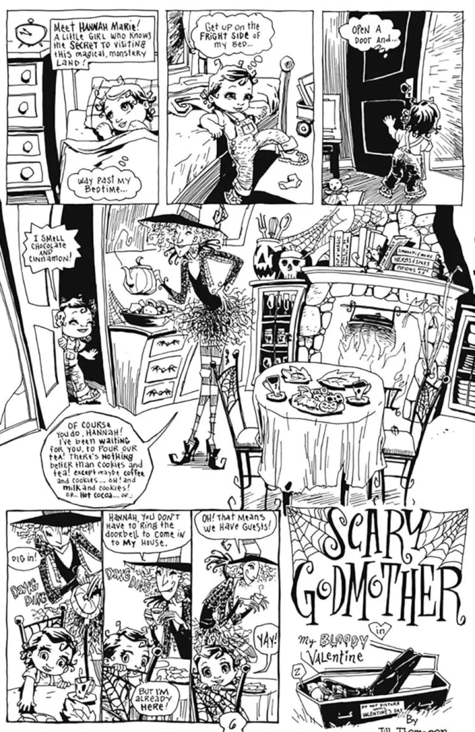 Scary Godmother: This Was Your Childhood Compendium by Jill Thompson Paperback Book