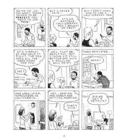 Scenes from an Impending Marriage by Adrian Tomine Hardcover Book