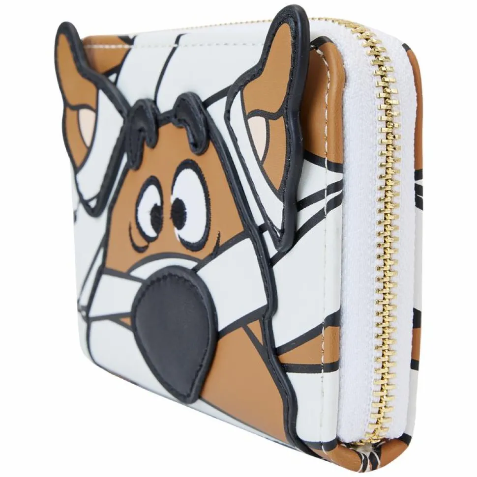 Scooby Doo - Mummy Cosplay Glow in the Dark 4" Faux Leather Zip-Around Wallet