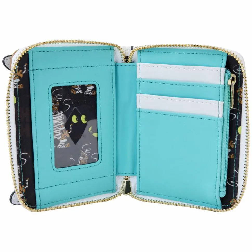 Scooby Doo - Mummy Cosplay Glow in the Dark 4" Faux Leather Zip-Around Wallet
