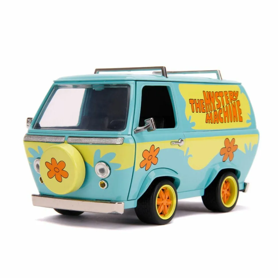 Scooby Doo - Shaggy & Scooby-Doo with Mystery Machine 1/24th Scale Hollywood Rides Die-Cast Vehicle Replica