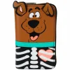 Scooby Doo - Skeleton Cosplay Glow in the Dark 4" Faux Leather Zip-Around Wallet