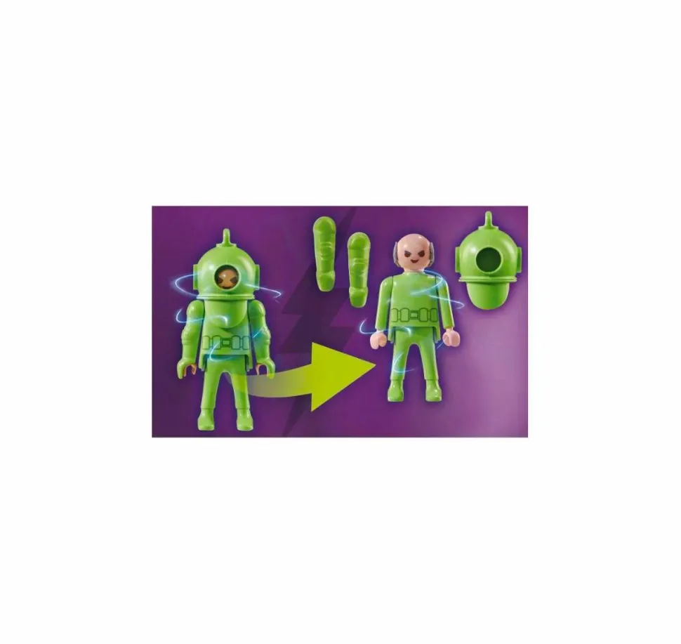 Scooby-Doo - Adventure with the Ghost of Captain Cutler “Ghost Diver” Playmobil Playset (70708)