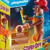 Scooby-Doo - Firefighter Scooby-Doo Collectible Playmobil Figure (70712)