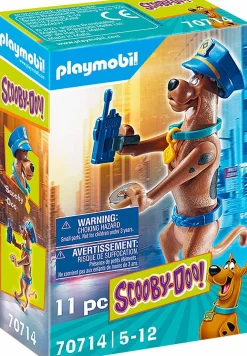 Scooby-Doo - Police Officer Scooby-Doo Collectible Playmobil Figure (70714)