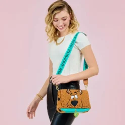 Scooby-Doo - Sherpa 6" Faux Leather Crossbody Bag