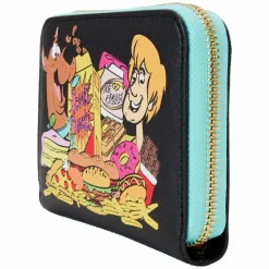 Scooby-Doo - Snacks 4" Faux Leather Zip-Around Wallet