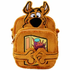 Scooby-Doo - Snacks Plush Cosplay 8" Faux Leather Crossbuddies Bag