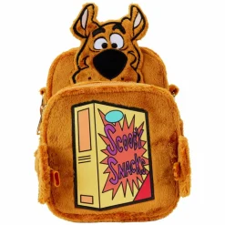Scooby-Doo - Snacks Plush Cosplay 8" Faux Leather Crossbuddies Bag