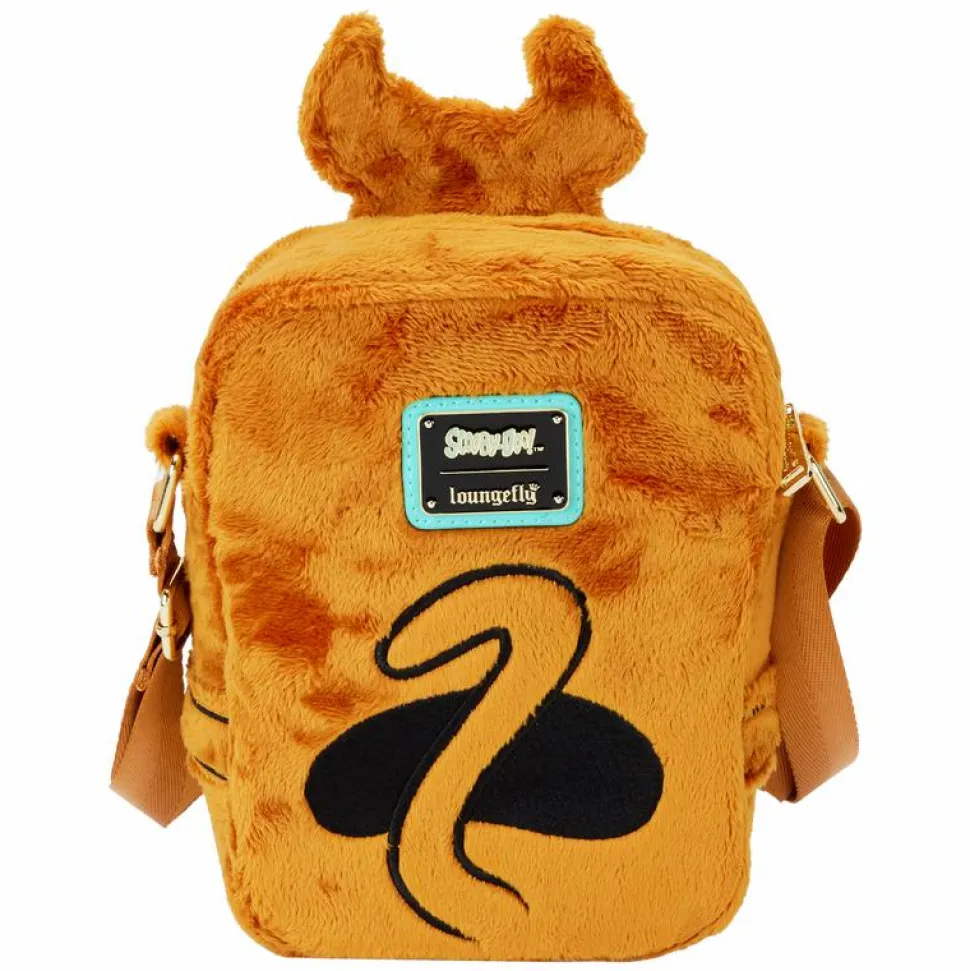 Scooby-Doo - Snacks Plush Cosplay 8" Faux Leather Crossbuddies Bag