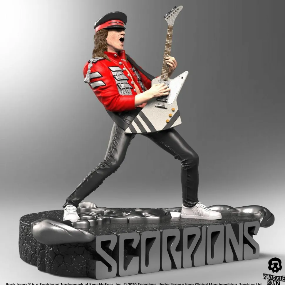 Scorpions - Rudolf Schenker, Matthias Jabs & Klaus Meine Rock Iconz 1/9th Scale Statue Bundle (Set of 3)