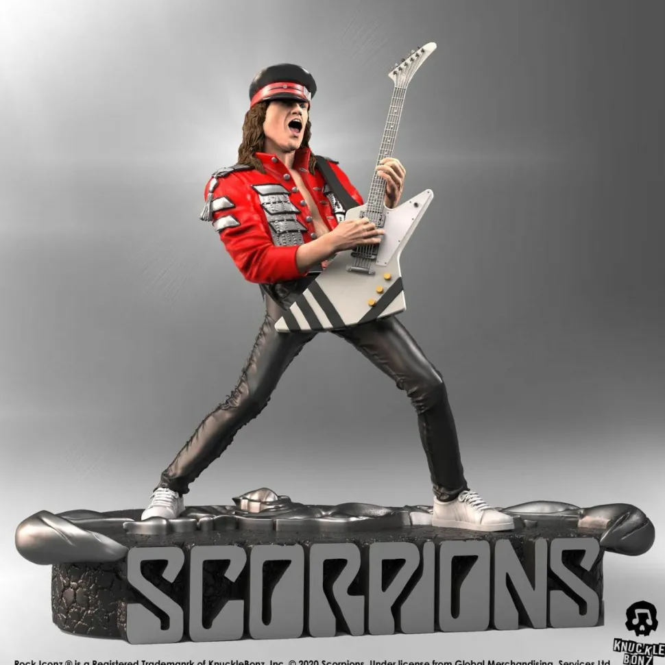 Scorpions - Rudolf Schenker, Matthias Jabs & Klaus Meine Rock Iconz 1/9th Scale Statue Bundle (Set of 3)