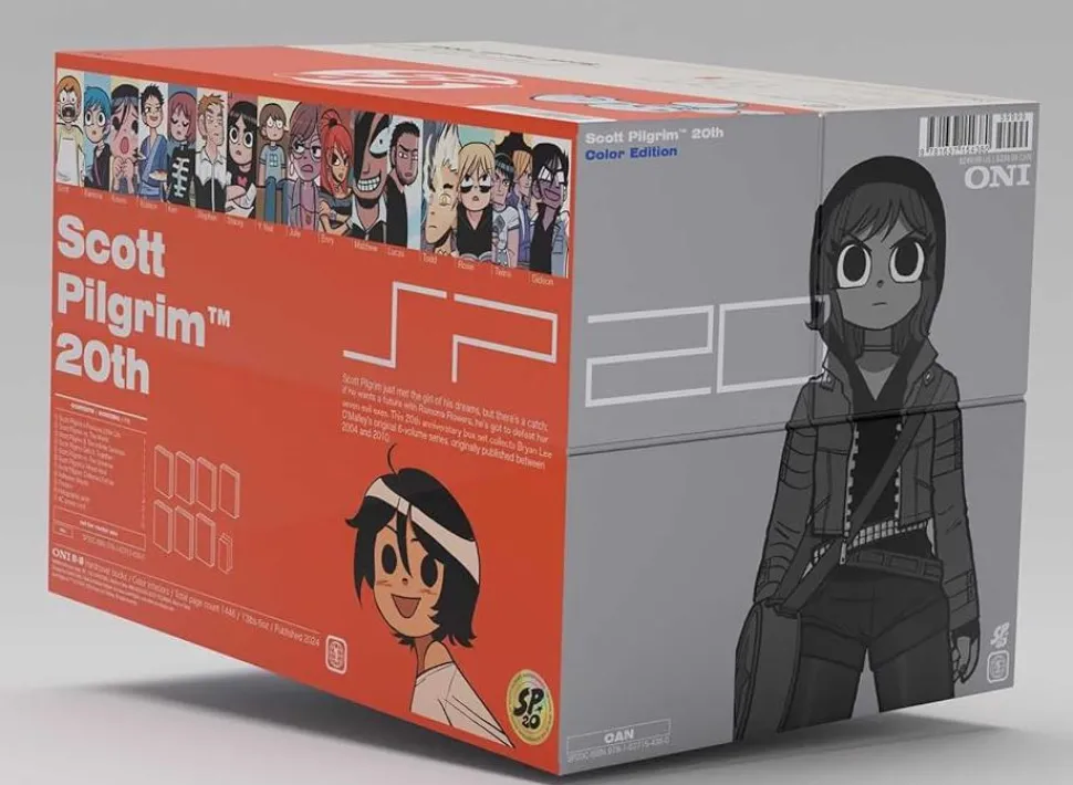 Scott Pilgrim - 20th Anniversary Colour Edition Hardcover Book Box Set (Vol. 1-6)