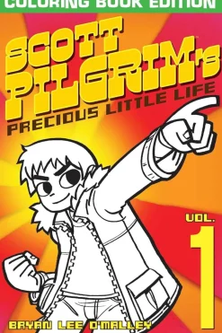 Scott Pilgrim - Volume 01 Scott PIlgrim's Precious Little Life Colouring Book Edition Paperback Book