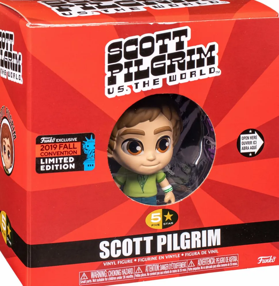 Scott Pilgrim vs The World - Scott Pilgrim 5 Star 4” Vinyl Figure (2019 Fall Convention Exclusive)