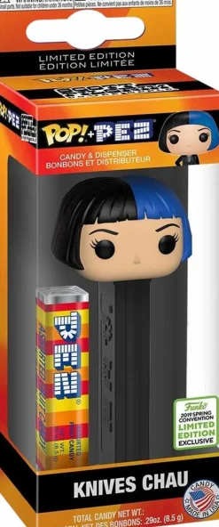 Scott Pilgrim vs. the World - Knives Chau Pop! Pez Dispenser (2019 Spring Convention Exclusive)