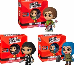 Scott Pilgrim vs The World - Bread Makes You Fat? 5 Star 4” Vinyl Figure Bundle (2019 Fall Convention Exclusive) (Set of 3)