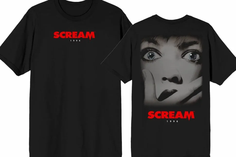Scream (1996) - Movie Poster Black T-Shirt