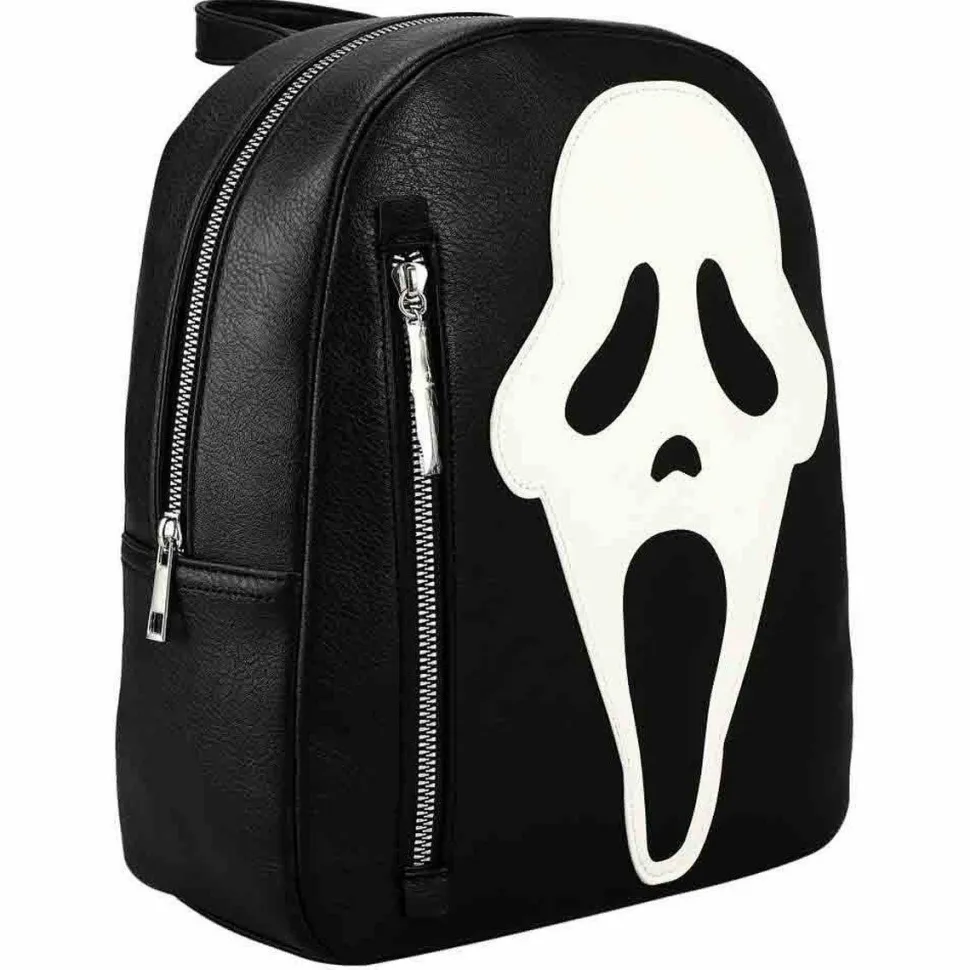 Scream - Ghostface Glow-in-the-Dark 11” Faux Leather Mini Backpack