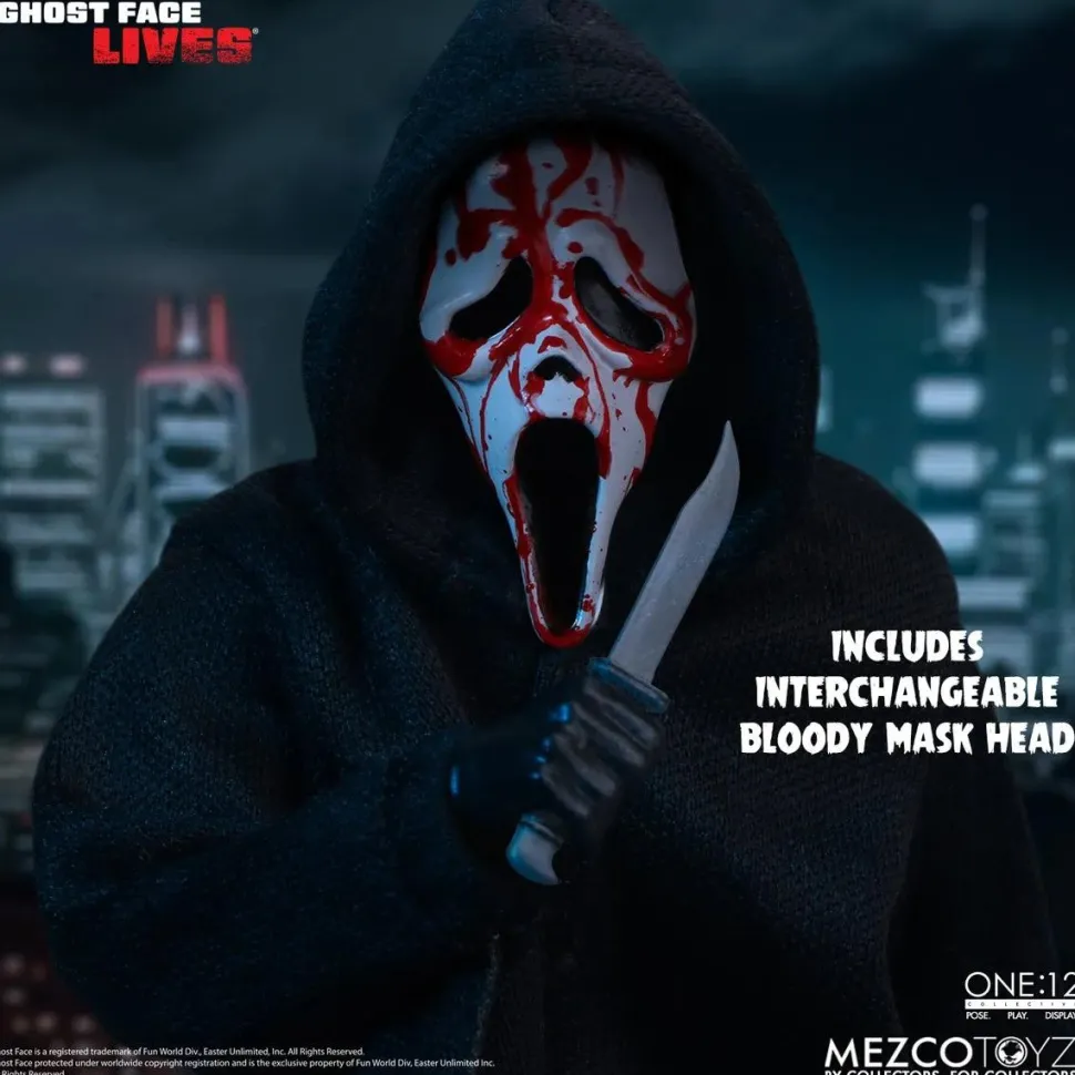 Scream - Ghostface One:12 Collective 1/12th Scale Action Figure