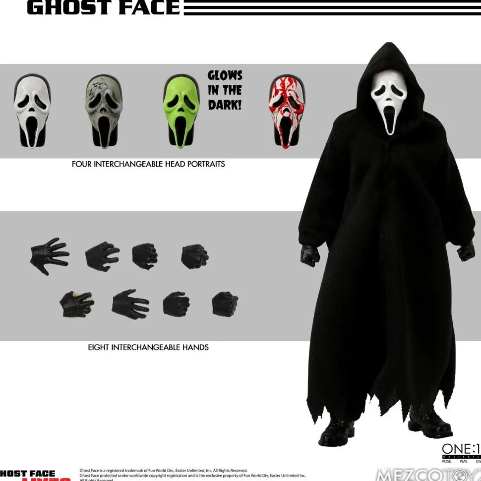 Scream - Ghostface One:12 Collective 1/12th Scale Action Figure