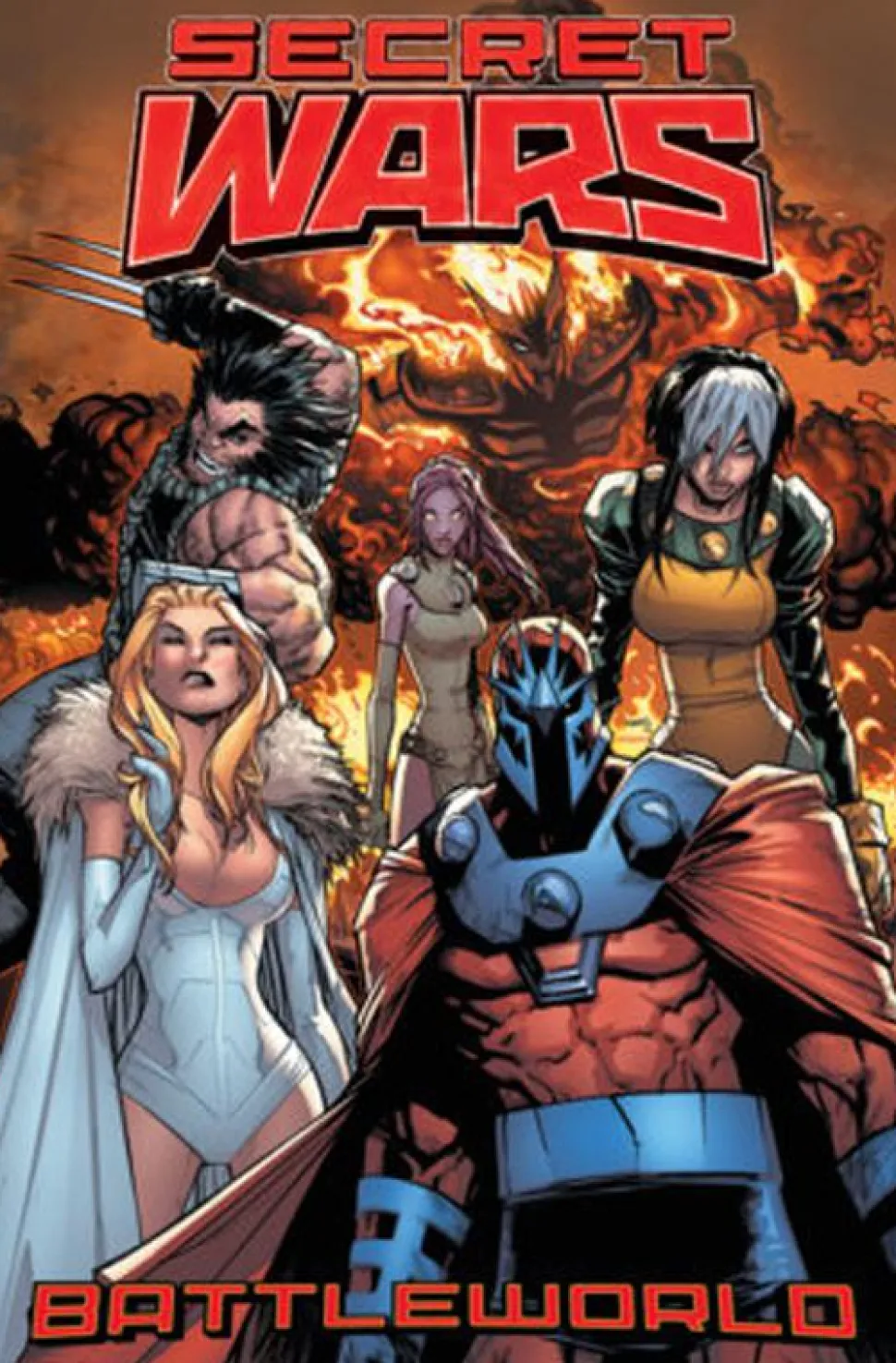 Secret Wars - Battleworld Omnibus Volume 01 Hardcover Book (DM Direct Market Variant Cover)