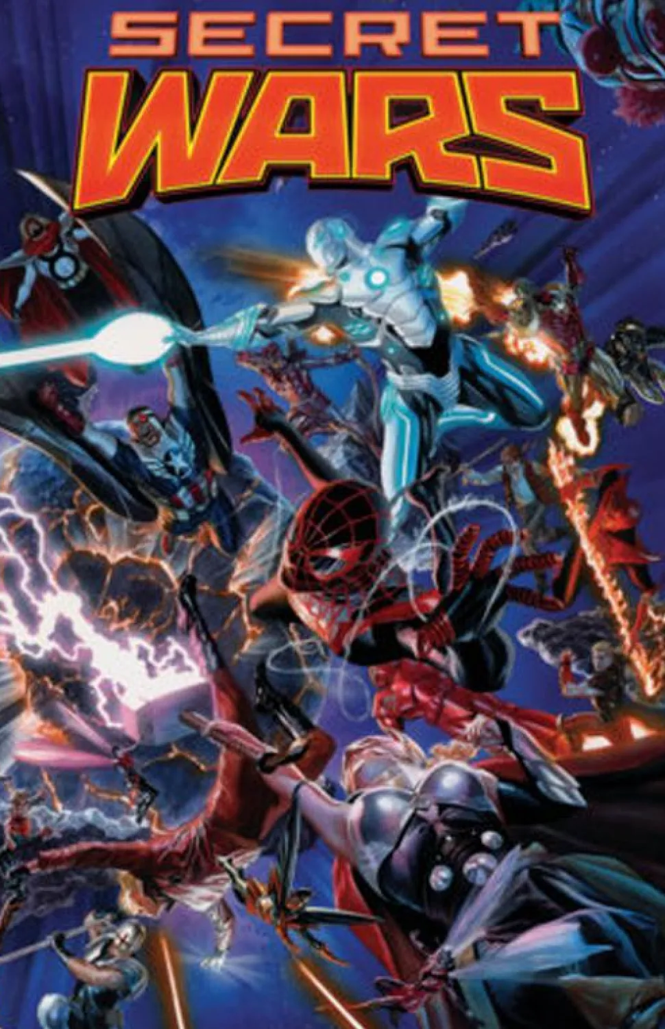 Secret Wars - Secret Wars by Hickman Omnibus Hardcover Book (DM Direct Market Exclusive Alex Ross Variant Cover)