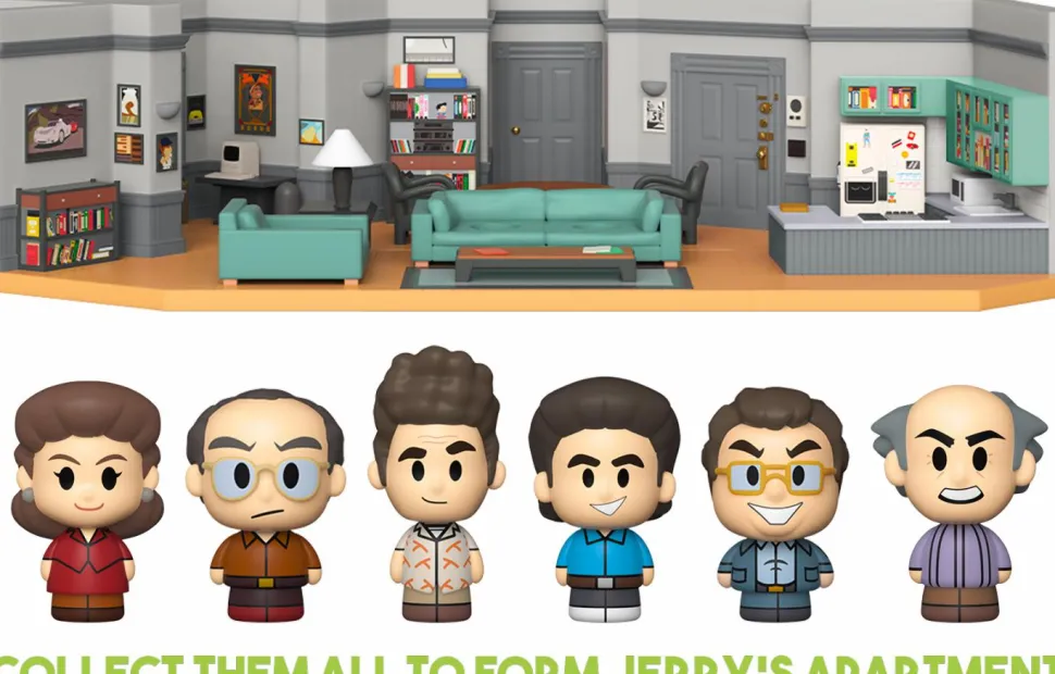 Seinfeld - Elaine Benes with Jerry’s Apartment Diorama Mini Moments Vinyl Figure