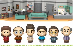 Seinfeld - George Costanza with Jerry’s Apartment Diorama Mini Moments Vinyl Figure