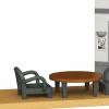 Seinfeld - Newman with Jerry’s Apartment Diorama Mini Moments Vinyl Figure