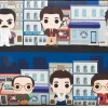 Seinfeld - Pop! City Scene 8” Faux Leather Zip-Around Wallet