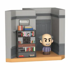 Seinfeld - Uncle Leo with Jerry’s Apartment Diorama Mini Moments Vinyl Figure