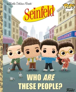 Seinfeld - Who Are These People? Funko Pop! Little Golden Book Hardcover Book