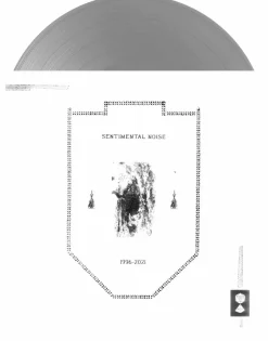 Sentimental Noise - Jagjaguwar 25th Anniversary Compilation By Various Artists 2xLP Vinyl Record (Metallic Silver Vinyl)