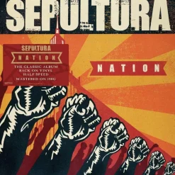 Sepultura - Nation 2xLP Vinyl Record (Half Speed Mastered on 180g)