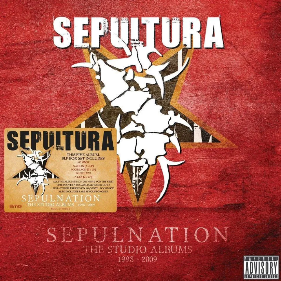 Sepultura - Sepulnation The Studio Albums 1998-2009 8xLP Vinyl Record Box Set