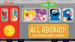 Sesame Street - All Aboard! The Sesame Street Subway Extend-A-Book Hardcover Book