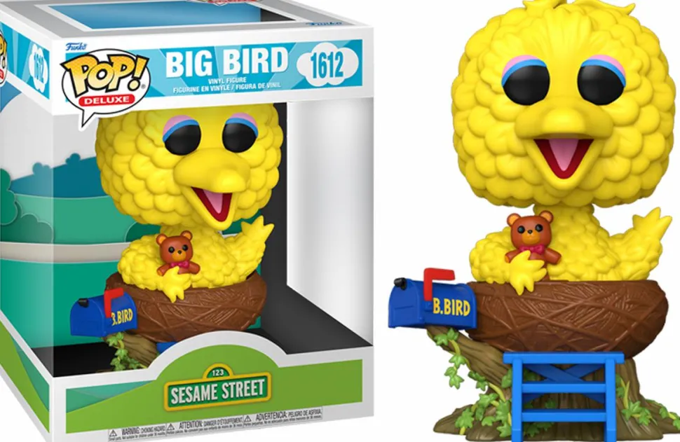 Sesame Street - Big Bird in Nest Deluxe Pop! Vinyl Figure