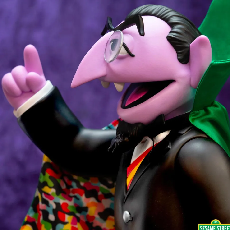 Sesame Street - Count Von Count Supersize 15" Vinyl Figure